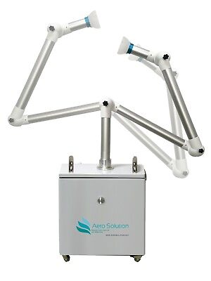 #ad RP1 Extraoral Dental Suction Aerosol Aspirator Dental Vacuum Silver Aluminum Arm $1500.00
