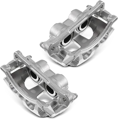 #ad A Premium Disc Brake Caliper Assembly with Bracket Compatible with Select Dodge $246.99