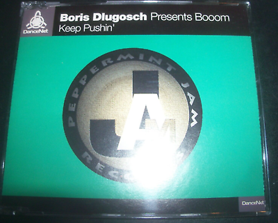 #ad Boris Dlugosch Presents Booom Keep Pushin’ Australian Remixes CD Single AU $17.59