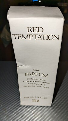 #ad Zara RED TEMPTATION EDP 80 ML 2.71 FL. OZ Purfume Spray $37.99