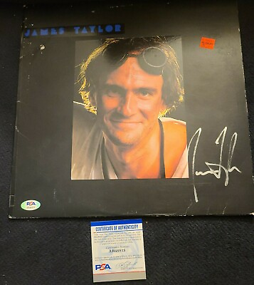 #ad JAMES TAYLOR SIGNED DAD LOVES HIS WORK VINYL PSA DNA AUTHENTICATED #AH48815 WOW $249.99