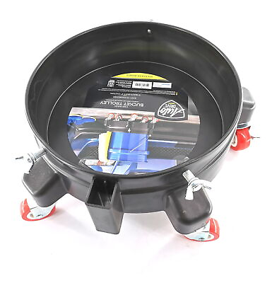 #ad 12 inch Auto Drive Bucket Dolly Made of ABS Material with Maximum Weight 30 kg $14.97