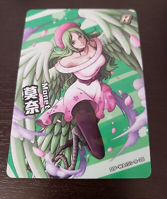 #ad OnePiece Trading Card Monet OP WA101 R 28 $15.00