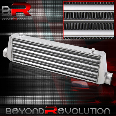 #ad Universal Turbo Tube Fin Intercooler Cooling System Core 21.5quot;X6.25X2.25quot; $71.99