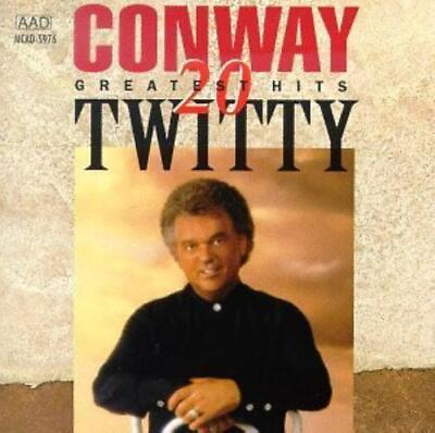 #ad Twitty Conway : Conway Twitty 20 Greatest Hits CD $7.10