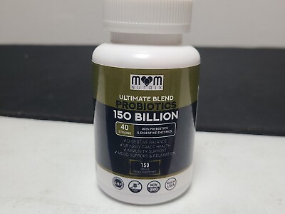 #ad Mom Nutrix Ultimate Blend Probiotics 150 Billion Prebiotics amp; Digestive Enzymes $22.48