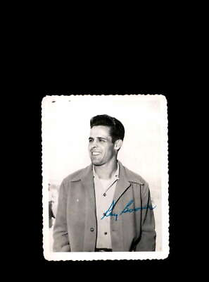 #ad Ray Boone JSA Coa Signed Vintage 4x5 1950`s Original Photo Autograph $45.00