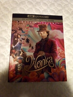 #ad Wonka • 2023 4K Ultra HD W Slipcover • $18.99