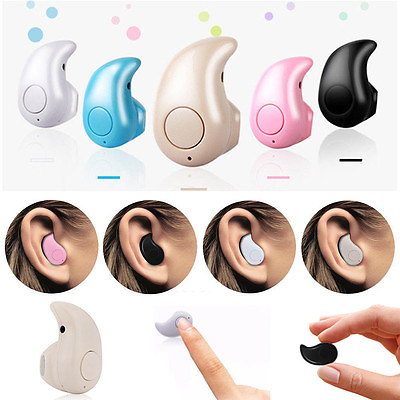 #ad Wireless Invisible Bluetooth Mini Earphone Earbud Headset Headphone with Mic $7.51
