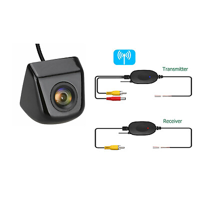 #ad Wireless Backup Camera DIY Kit 12V for Car Rear View Reverse Fit ccd Monitor $19.79