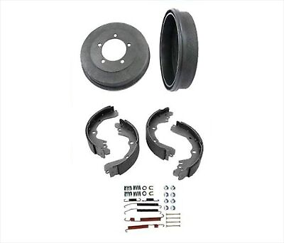#ad Brake Drums Shoes Springs For 95 2002 Mitsubishi Eclipse With Rear Drum Brakes $119.00