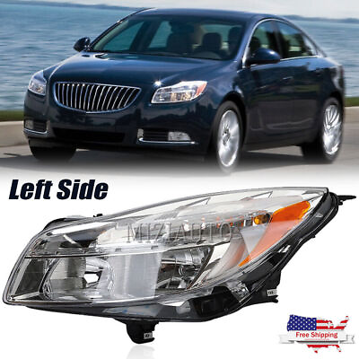 #ad Driver Left LH Side Halogen Headlamp For 2011 2012 2013 Buick Regal Replacement $170.56