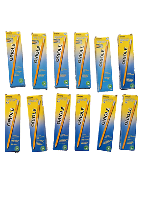 #ad Lot of 12 Packs Of Dixon Oriole #2 Bonded Pencils 144 Pencils Total $32.96