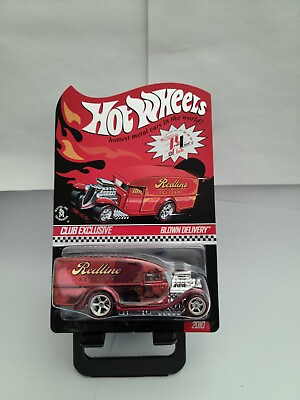 #ad Hot Wheels 2010 Red Line Club Exclusive Blown Delivery Red #2647 L8 $122.39