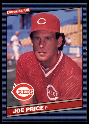 #ad 1986 Donruss. Joe Price B Baseball Cards #506 $1.85