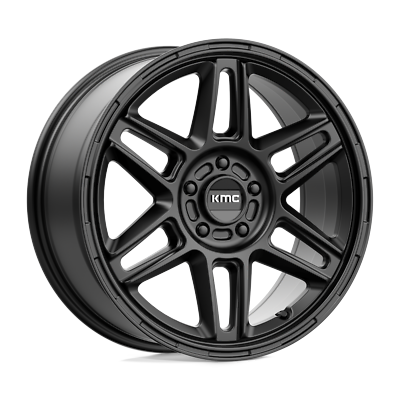#ad KMC KM716 NOMAD Satin Black 18X8 5X114.3 38 Wheels Set of Rims $1060.00