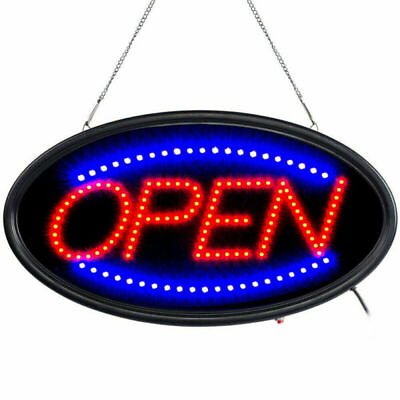#ad Animated Motion Ultra Bright OPEN Business Sign Store LED Neon Light with ON OFF $22.89