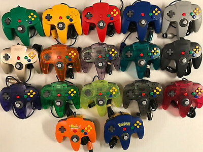 *GREAT* Nintendo 64 Controller AUTHENTIC OEM ORIGINAL CLEANED TIGHT STICK $34.95