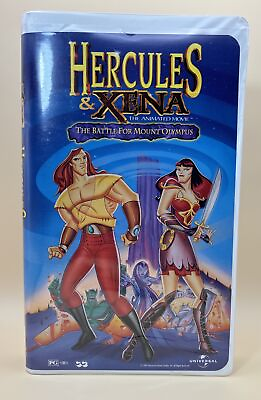 #ad Hercules amp; Xena The Animated Movie: The Battle for Mount Olympus VHS 1997 $6.00
