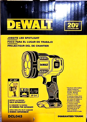 #ad Dewalt DCL043 LED 20V Light Spot Light Work Light MAX Tool LED Deer $88.97