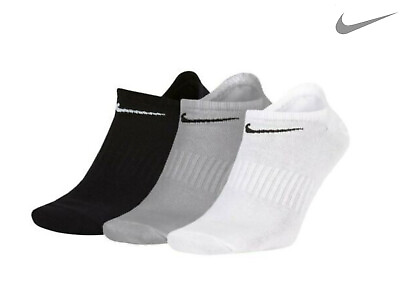 #ad Nike Socks 3 Pairs Ankle Training Sports Lightweight Everyday Gym UK 5 11 GBP 9.99