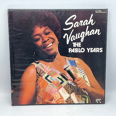 #ad Sarah Vaughan The Pablo Years 1984 Box Set 6x LP Vinyl Jazz Blues Glossy $49.98