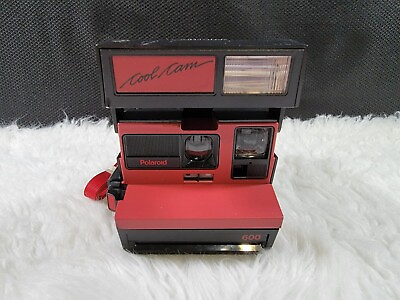 #ad Polaroid Cool Cam Instant 600 Film Camera Red $48.00