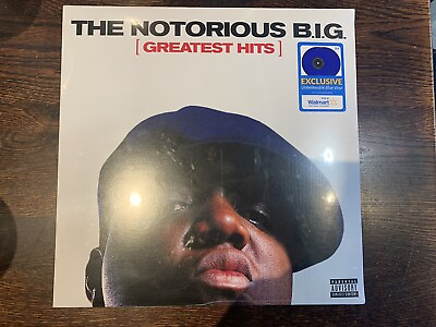 #ad The Notorious B.I.G. quot;Greatest Hitsquot; 2X LP MINT SEALED NEW Blue Vinyl Record $35.00