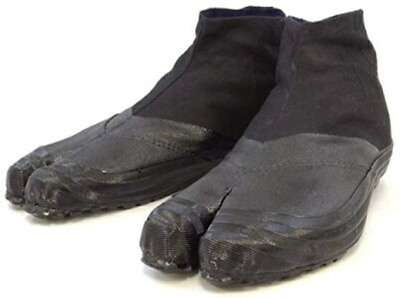 #ad RIKIO SH3 JIKA TABI Boots Ninja Shoes Low Cut 3 pieces of Kohaze Black FedEx $49.00