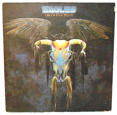#ad Eagles – One Of These Nights 1975 Asylum Records Rock Vinyl LP VG VG F Ship $22.99