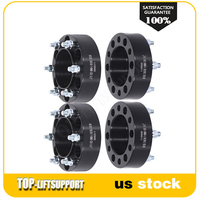 #ad 4x 2 Inch 6x5.5 Wheel Spacers Hubcentric Fits Toyota Tacoma Tundra 4Runner Lexus $97.76