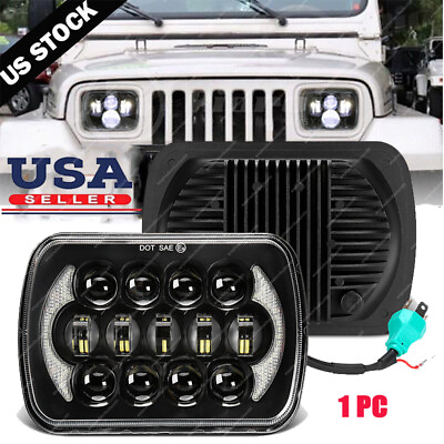 #ad 7x6quot; 5x7quot; LED Headlight DRL Hi Lo Sealed Beam for Toyota Nissan Pickup Truck 1PC $39.99