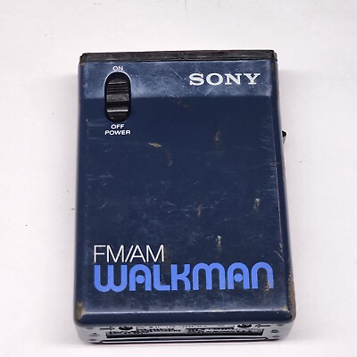 #ad Vintage Sony AM FM Walkman SRF 22W Radio FAST SHIPPING. $8.51