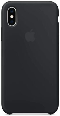 #ad Original Apple Silicone Case for Apple iPhone XS Max Black $9.99