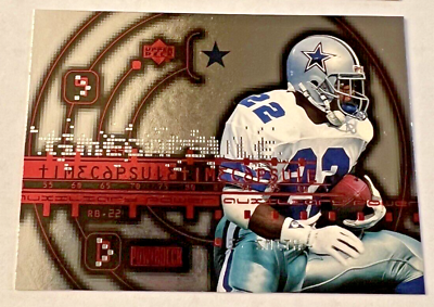 #ad 2000 Upper Deck Time Capsule Power Deck Auxiliary Power #AUX T4 Emmitt Smith $3.99