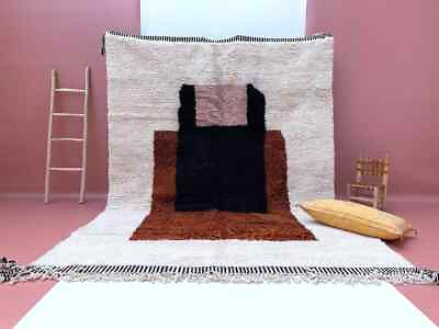 #ad Custom Moroccan Rug Moroccan Woolen carpet Buy rugs online Beni Ourain solid $185.50