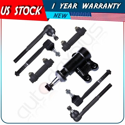 #ad For 95 99 Chevrolet Tahoe RWD Tie Rod End Idler Arm Bracket Assembly Suspension $57.94