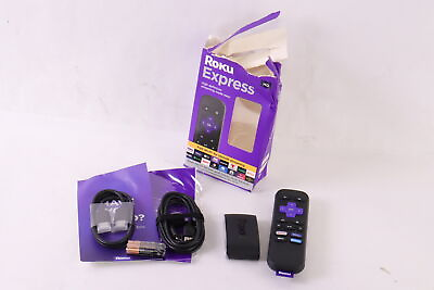 #ad ROKU EXPRESS HD STREAMING MEDIA PLAYER WITH REMOTE 3960R NEW OPEN BOX $22.99