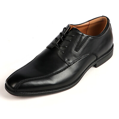 #ad #ad Men’s Leather Shoes Dress Lace Up Series Casual Oxford Shoe Man Shoes Black $22.77