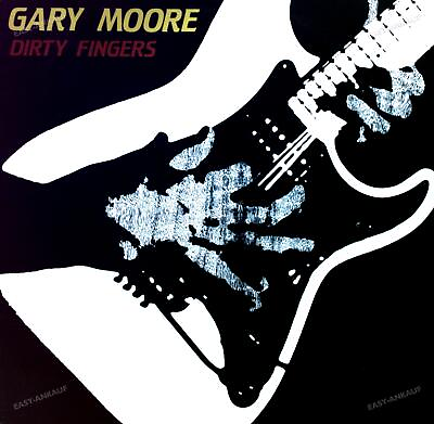 #ad Gary Moore Dirty Fingers LP VG VG .* $28.99