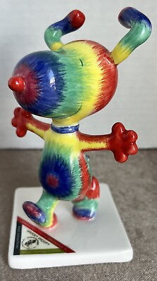 #ad Rare Tie die Westland Groovy Snoopy Figurine Artist Joshua Porter Great Shape $39.96