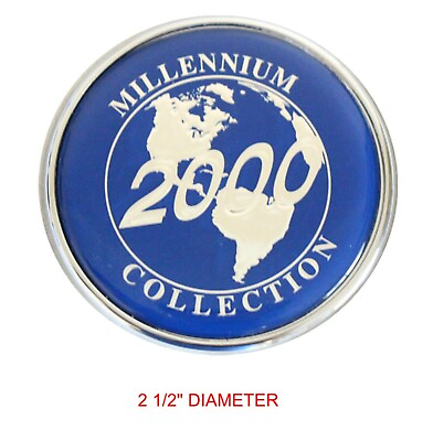 #ad FOR CHEVROLET FORD TOYOTA NISSAN MILLENNIUM COLLECTION CUSTOM EMBLEM BADGE $9.95