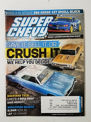 #ad Super Chevy Magazine June 2011 1969 LS7 Camaro 1957 Convertible 1963 Nova $5.99