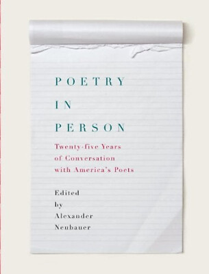 #ad Poetry in Person : Twenty Five Years of Conversations with Americ $5.89