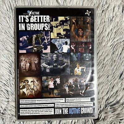 #ad BTS Group Active Apr 11 Cardio CD DVD Educational Resources $39.99