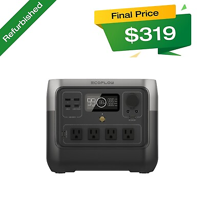 #ad EcoFlow RIVER 2 Pro 768Wh Portable Power Station LFP Certified Refurbished $375.00