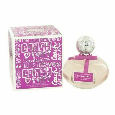 #ad Coach Poppy Flower 3.4 oz 100 mL Eau De Parfum Spray Brand New in Box Sealed $28.99