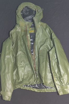 #ad Genuine US Military Wet Weather Parka Rain Jacket Size XL New NOS Deadstock $52.00
