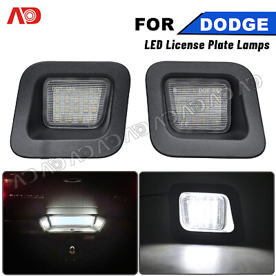LED License Plate Light Rear Bumper Lamp For 2003 2022 Dodge Ram 1500 2500 3500 $12.95