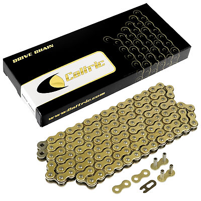 #ad Golden Drive Chain for Dirt Bike Motorcyce Quad 520 Pitch 120 Links Non O Ring $20.49